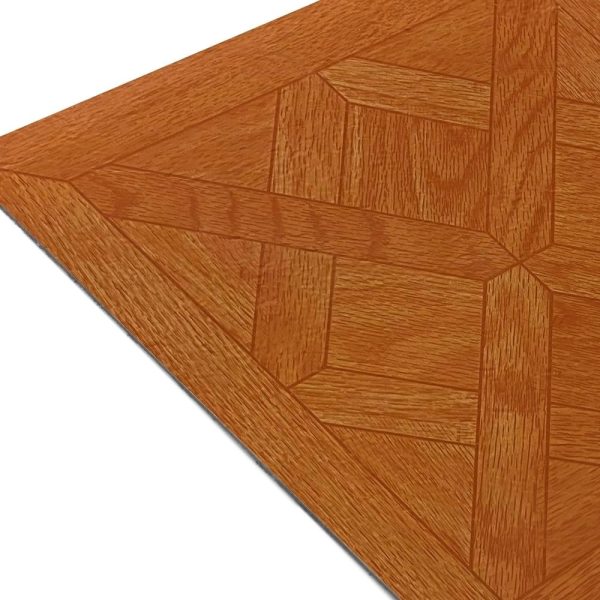 Tivoli Self Adhesive Vinyl Floor Tiles, 45 Tiles - 12" x 12", Medium Oak Plank-Look - Peel & Stick, DIY Flooring for Kitchen, Dining Room, Bedrooms, Basements & Bathrooms by Achim Home Decor - Image 33