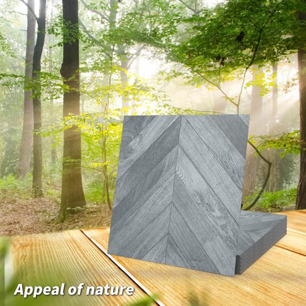 Art3d Peel and Stick Vinyl Floor Tiles 30-Pack 12 x 12 inch, Self Adhesive Waterproof Flooring Wood Planks for Kitchen, Dining Room, Bedrooms, Cover 30 Sq. Ft, Taupe Ash - Image 31