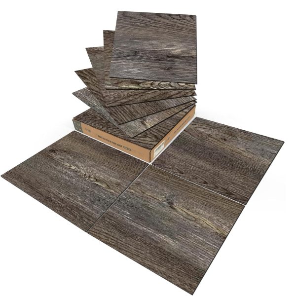 Art3d Peel and Stick Vinyl Floor Tiles 30-Pack 12 x 12 inch, Self Adhesive Waterproof Flooring Wood Planks for Kitchen, Dining Room, Bedrooms, Cover 30 Sq. Ft, Taupe Ash - Image 32