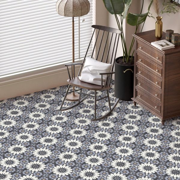 20Pcs Floor Stickers Peel and Stick Waterproof Self Adhesive Waterproof Vinyl Flooring, Removable Flooring Tiles DIY Flooring for Kitchen, Dining Room, Bedrooms & Bathrooms - Image 20