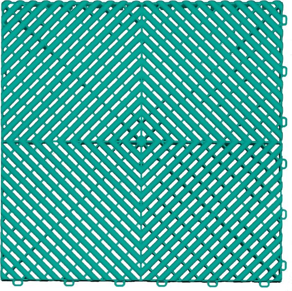 Ribtrax PRO Interlocking Garage Floor Tiles, 15.75 x 15.75-Inch, Turf Green, 6 Piece Set - Image 103