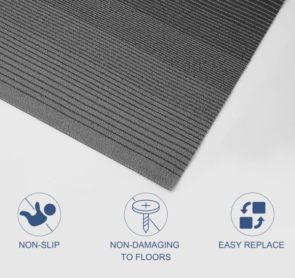 20 Tiles Carpet Tiles Squares, 20''x 20'' Gym Floor Tiles Waterproof, Commercial Office Carpet Tile Stick on Floor Tiles, Carpet for Bedroom Kitchen Garage 53.8 sqft/Box - Image 9