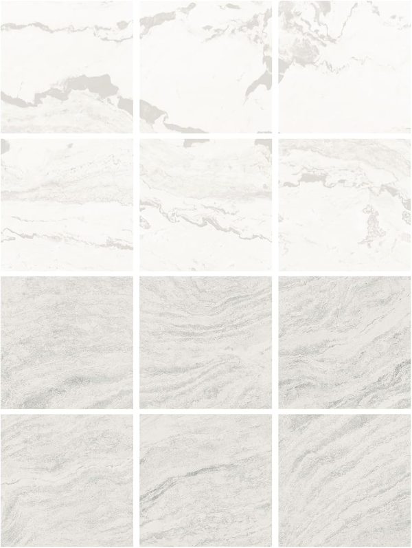 FloorPops x Chris Loves Julia 12-in by 12-in Bonneville Grey & White Marble Peel & Stick Floor Tiles, FP4421 - Image 29