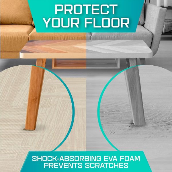 Yes4All 12SQ.FT Wood Grain Puzzle Exercise Mat Protective Flooring, EVA Interlocking Foam Floor Tiles with Border for Home - Image 39